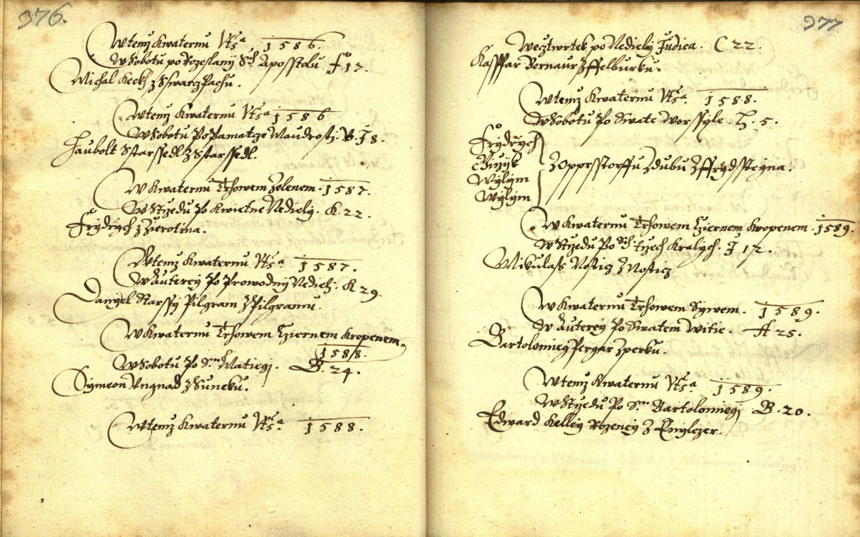 Náhledový obrázek Zřízení privilegií koruny a království českého jinak Registrum na deset truhlic z r. 1501 - 236