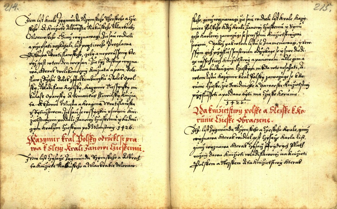 Náhledový obrázek Zřízení privilegií koruny a království českého jinak Registrum na deset truhlic z r. 1501 - 85