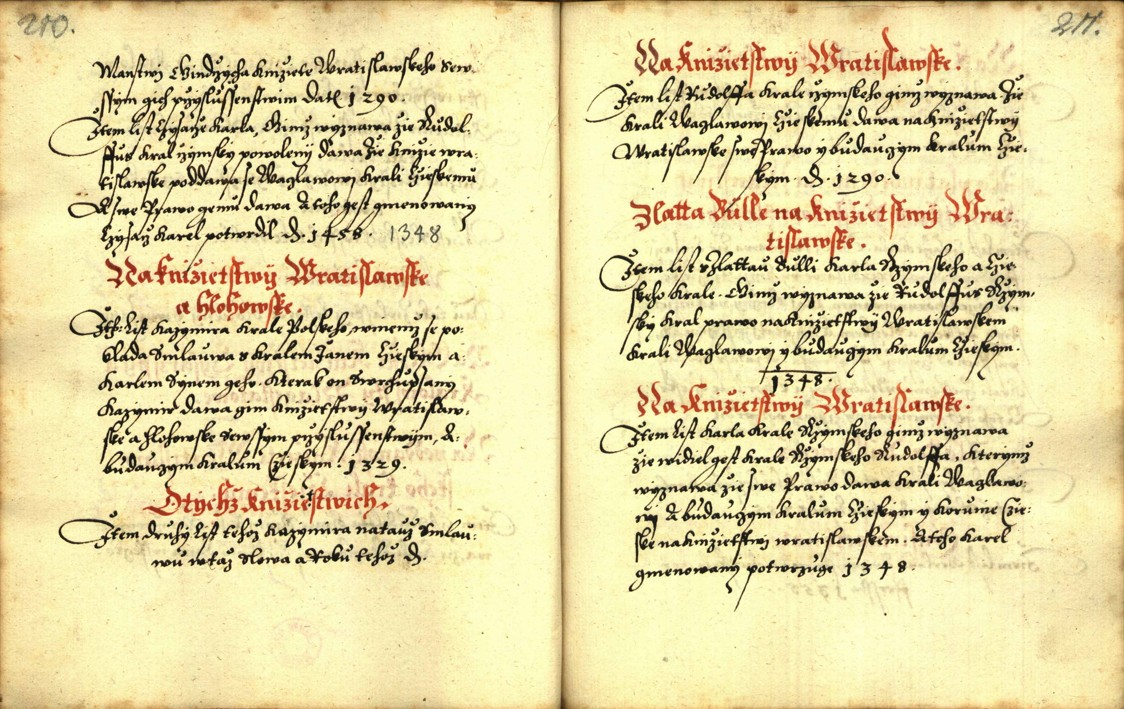 Náhledový obrázek Zřízení privilegií koruny a království českého jinak Registrum na deset truhlic z r. 1501 - 83