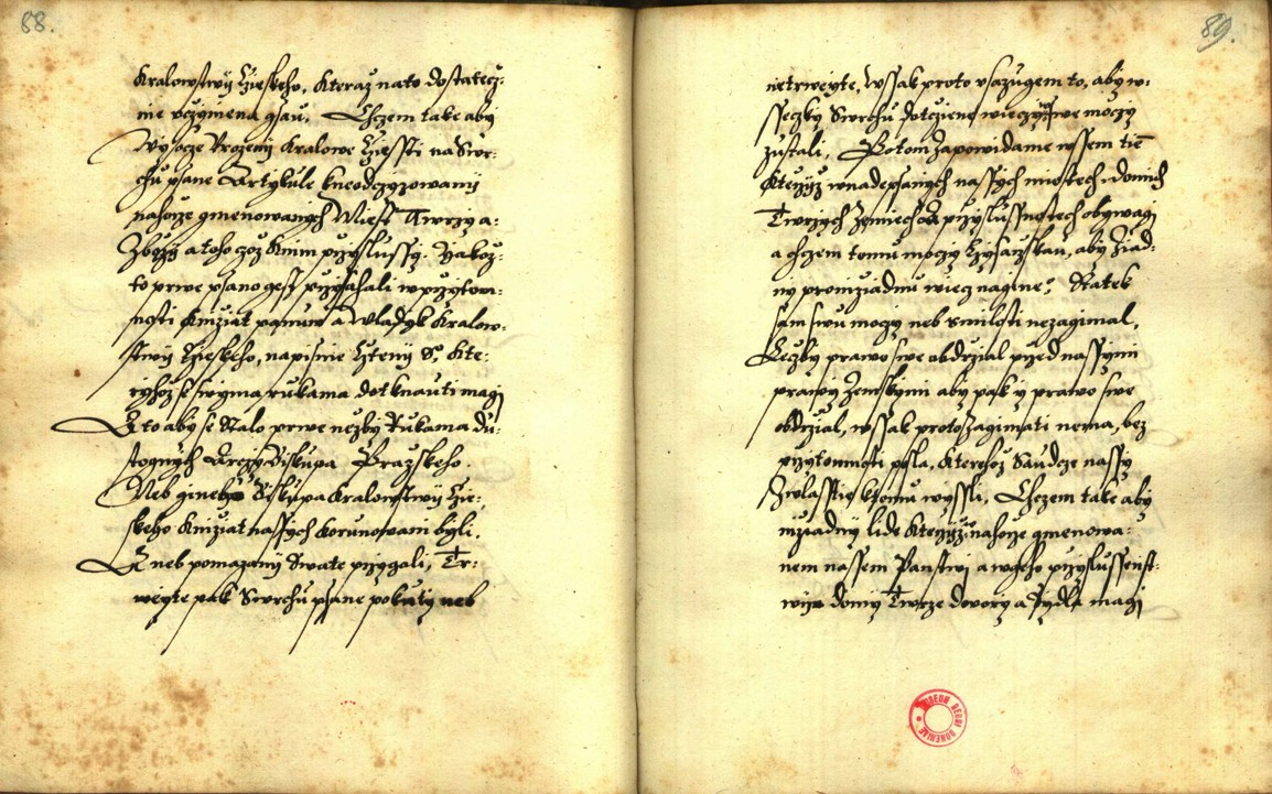 Náhledový obrázek Zřízení privilegií koruny a království českého jinak Registrum na deset truhlic z r. 1501 - 161