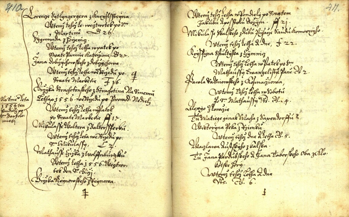 Náhledový obrázek Zřízení privilegií koruny a království českého jinak Registrum na deset truhlic z r. 1501 - 251