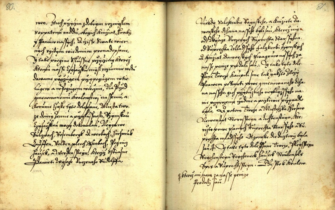 Náhledový obrázek Zřízení privilegií koruny a království českého jinak Registrum na deset truhlic z r. 1501 - 135