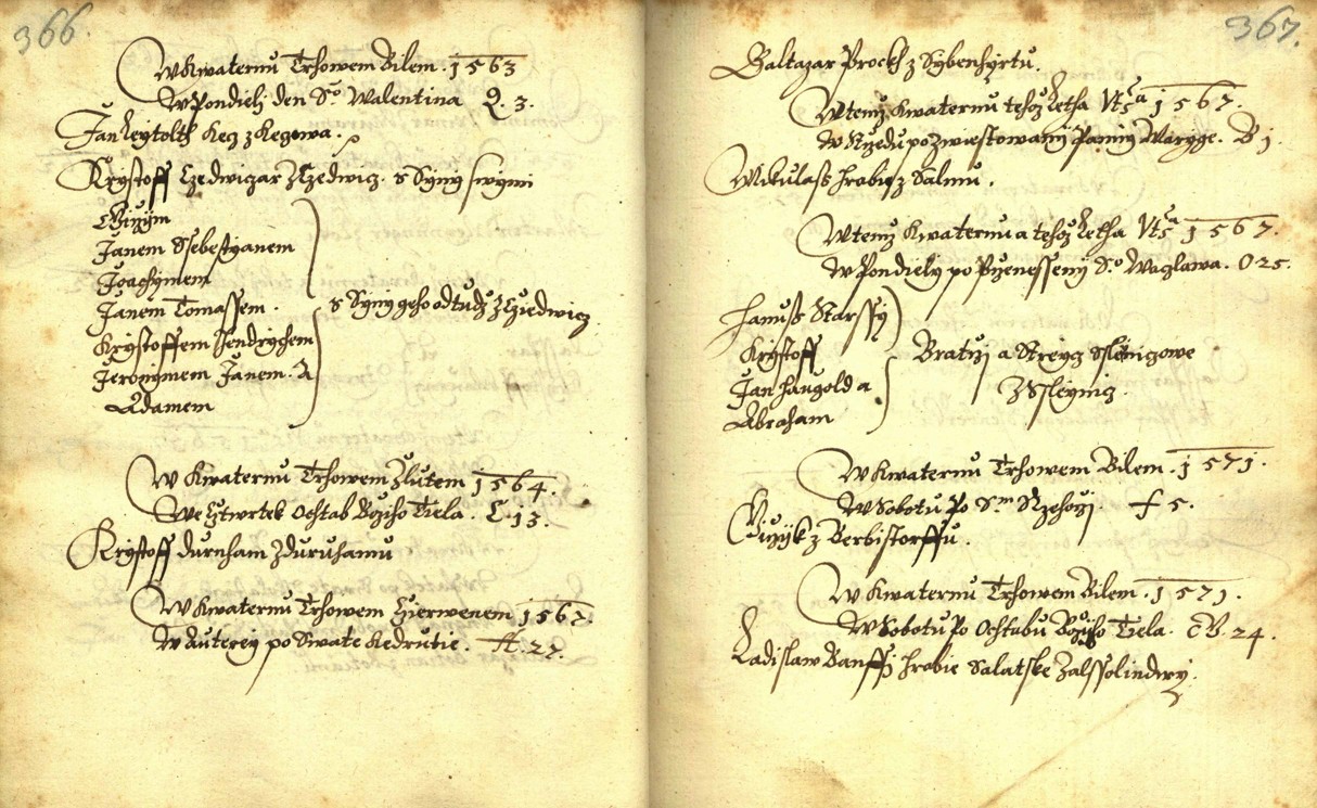 Náhledový obrázek Zřízení privilegií koruny a království českého jinak Registrum na deset truhlic z r. 1501 - 230