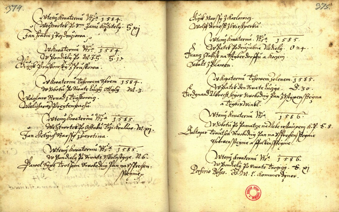 Náhledový obrázek Zřízení privilegií koruny a království českého jinak Registrum na deset truhlic z r. 1501 - 235