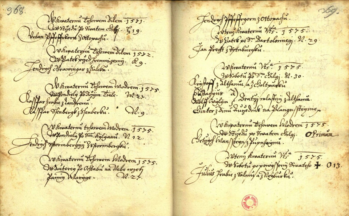 Náhledový obrázek Zřízení privilegií koruny a království českého jinak Registrum na deset truhlic z r. 1501 - 231