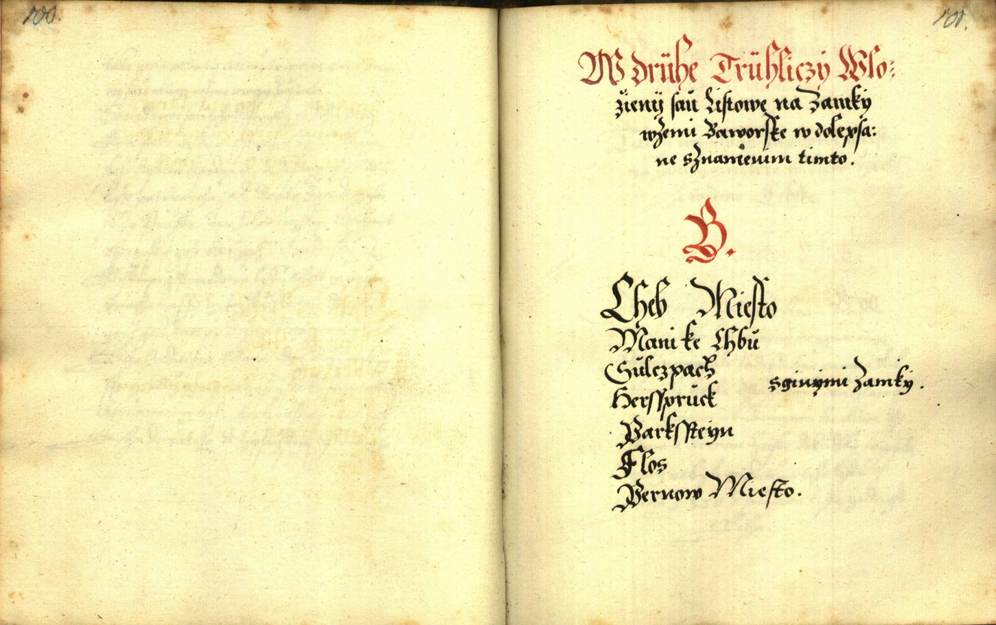 Náhledový obrázek Zřízení privilegií koruny a království českého jinak Registrum na deset truhlic z r. 1501 - 142