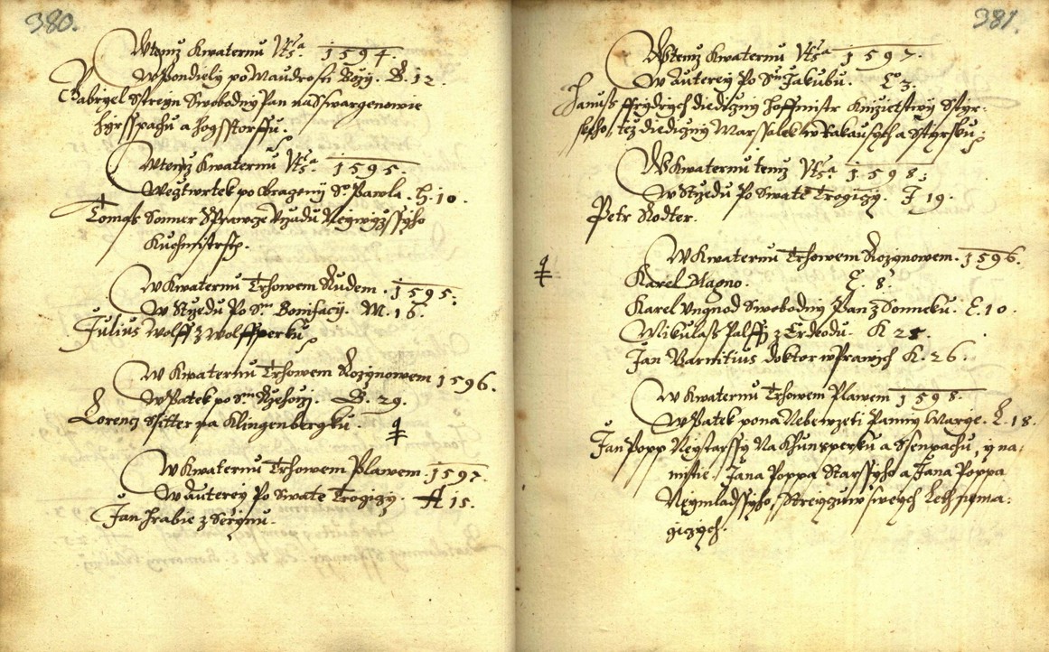 Náhledový obrázek Zřízení privilegií koruny a království českého jinak Registrum na deset truhlic z r. 1501 - 228