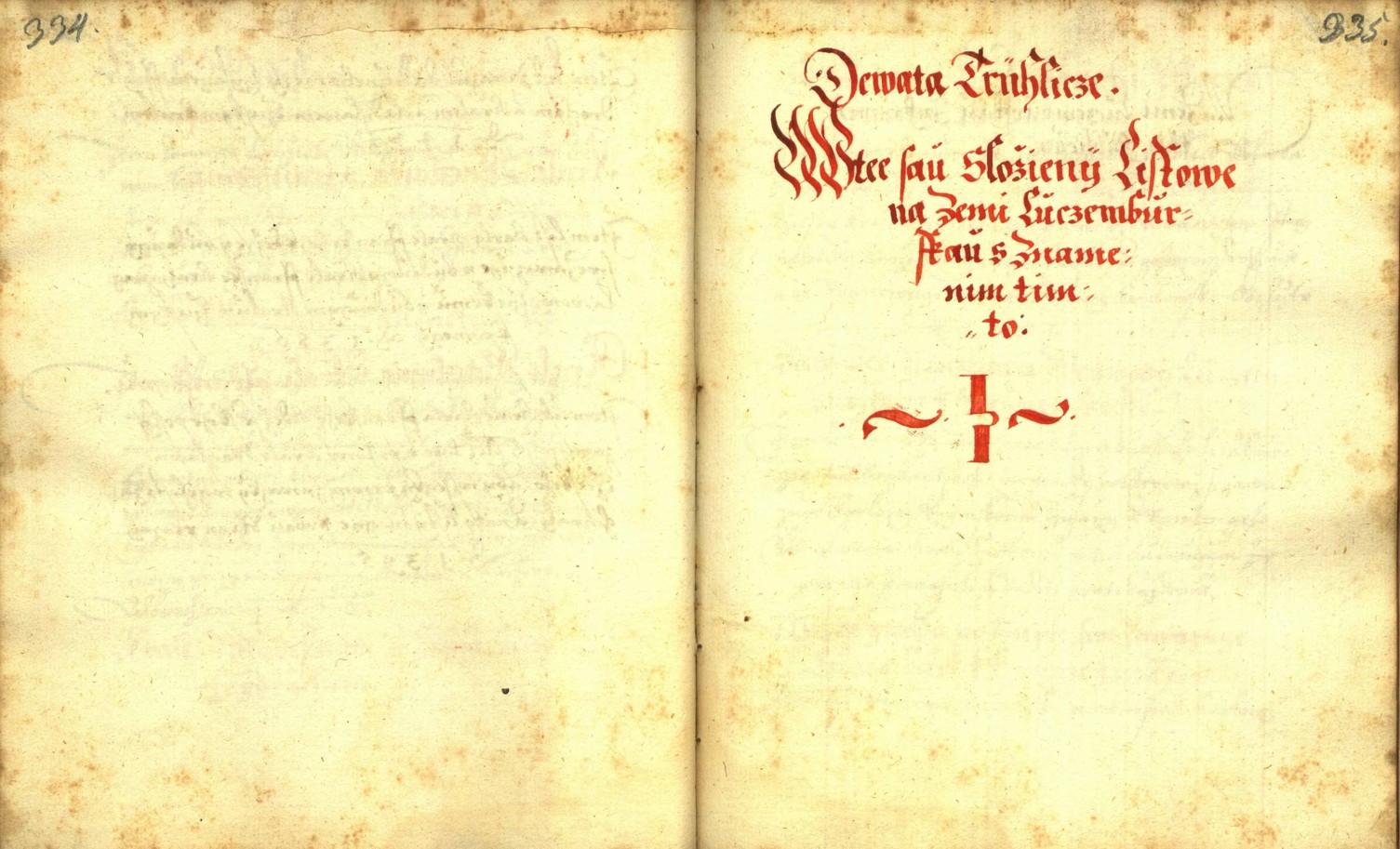 Náhledový obrázek Zřízení privilegií koruny a království českého jinak Registrum na deset truhlic z r. 1501 - 97