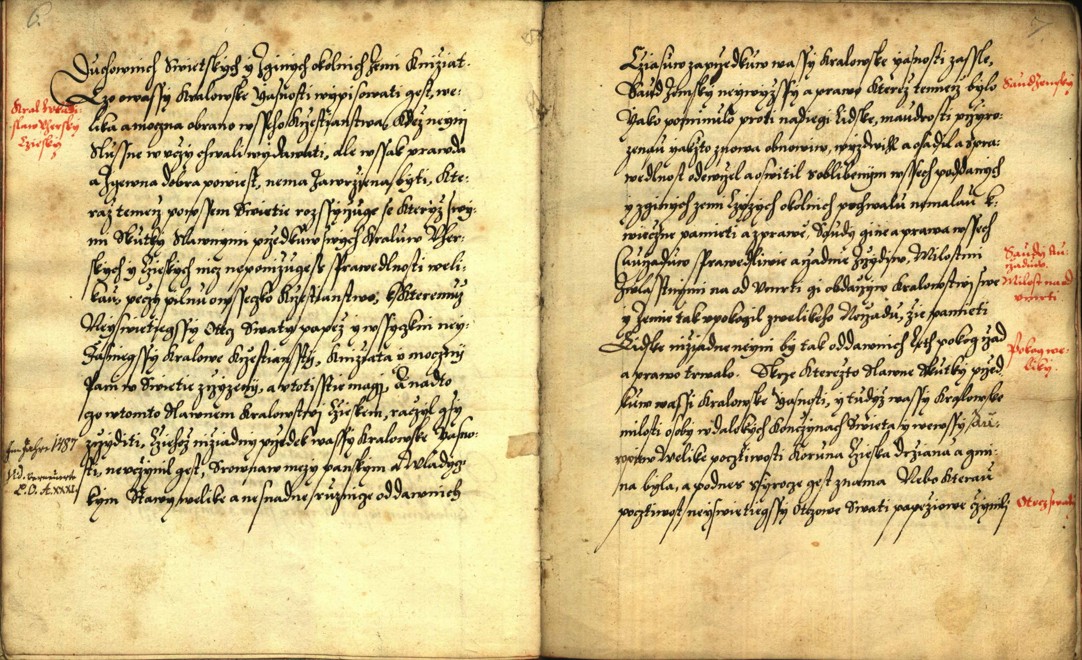 Náhledový obrázek Zřízení privilegií koruny a království českého jinak Registrum na deset truhlic z r. 1501 - 196