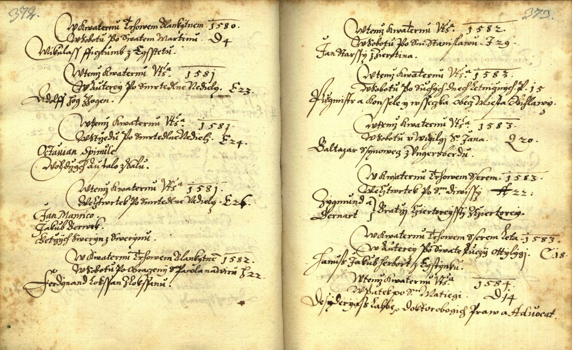 Náhledový obrázek Zřízení privilegií koruny a království českého jinak Registrum na deset truhlic z r. 1501 - 234