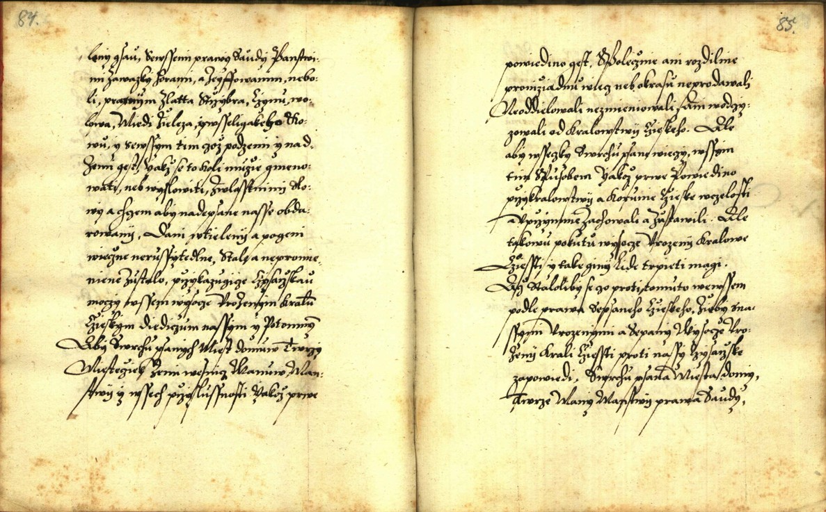 Náhledový obrázek Zřízení privilegií koruny a království českého jinak Registrum na deset truhlic z r. 1501 - 121