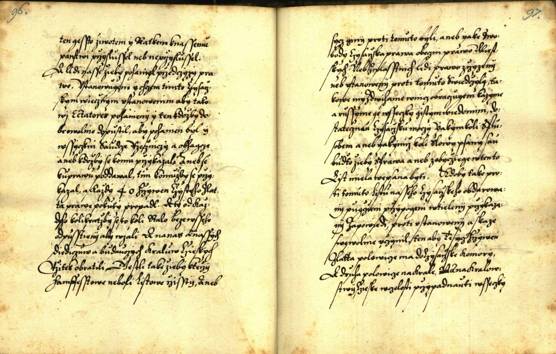 Náhledový obrázek Zřízení privilegií koruny a království českého jinak Registrum na deset truhlic z r. 1501 - 140