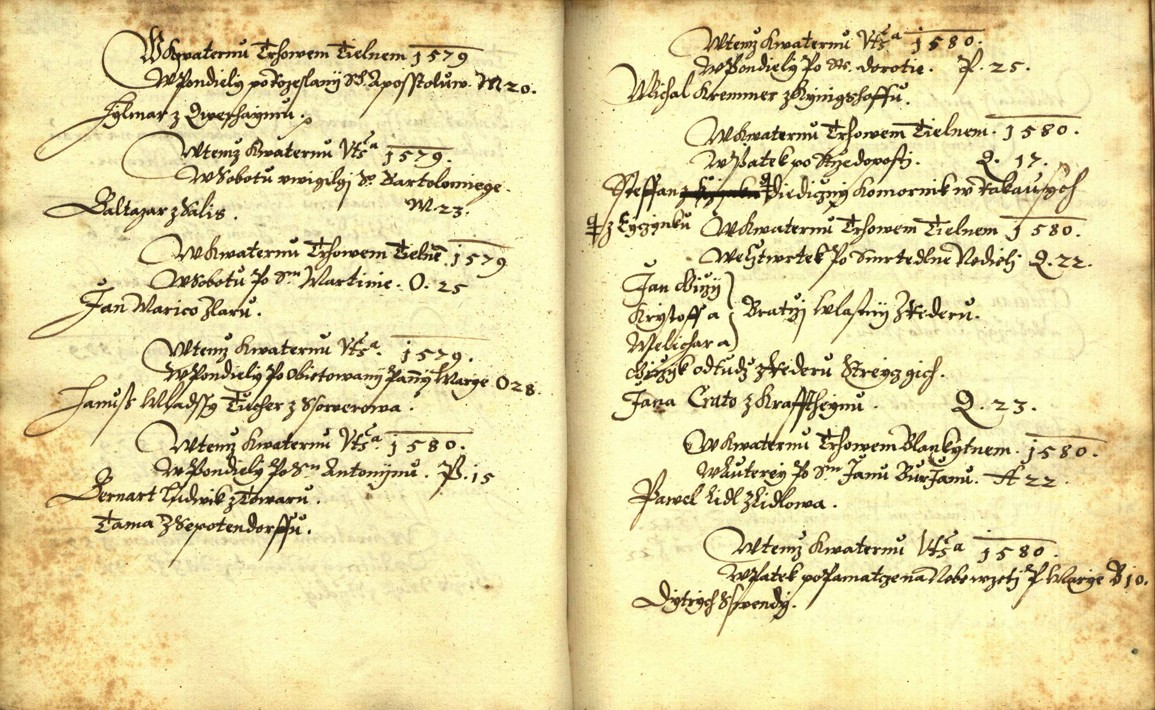 Náhledový obrázek Zřízení privilegií koruny a království českého jinak Registrum na deset truhlic z r. 1501 - 233
