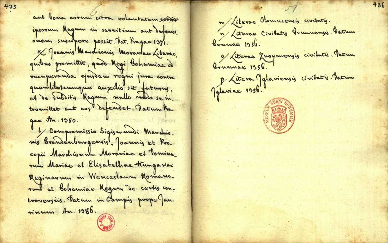 Náhledový obrázek Zřízení privilegií koruny a království českého jinak Registrum na deset truhlic z r. 1501 - 38