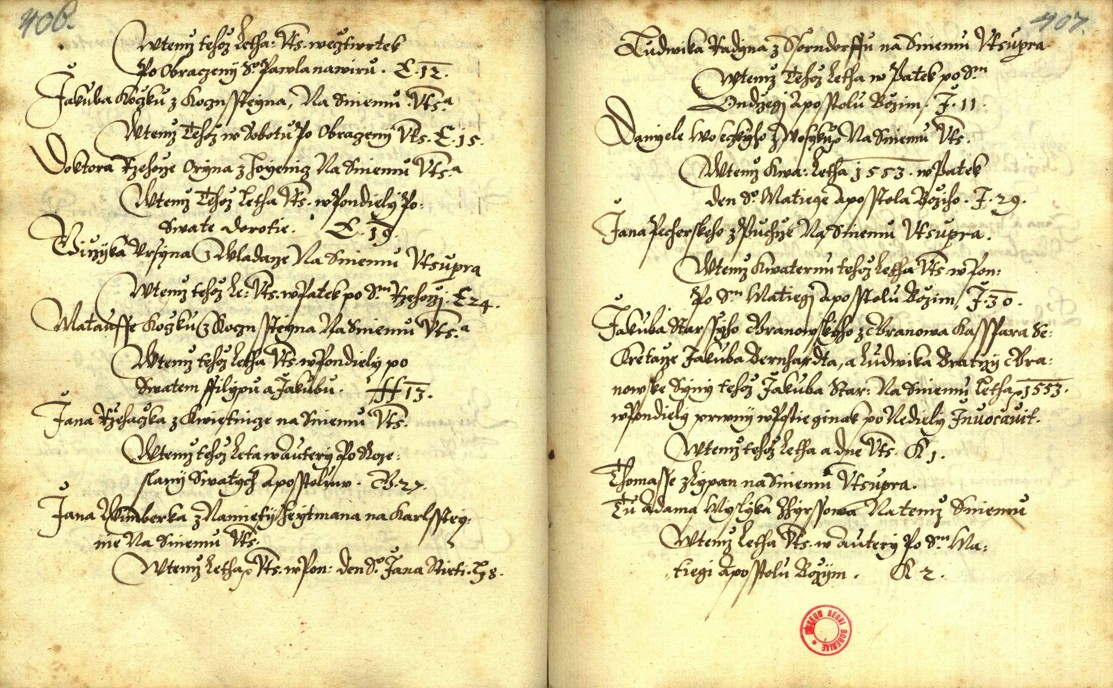 Náhledový obrázek Zřízení privilegií koruny a království českého jinak Registrum na deset truhlic z r. 1501 - 250