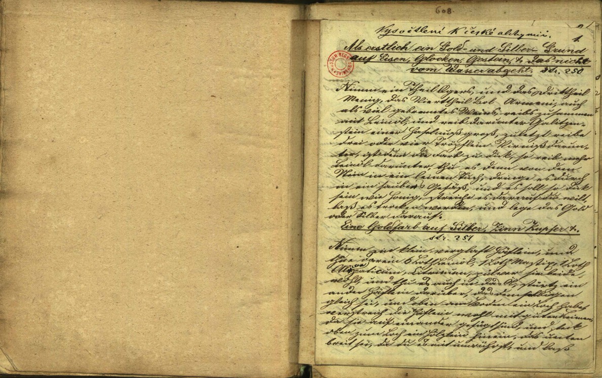 Náhledový obrázek Alchymie česká z XVI. století - 321