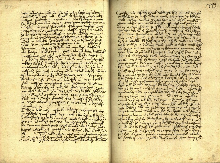 Náhledový obrázek Registrum desíti truhlic s privilegii zemskými - 92