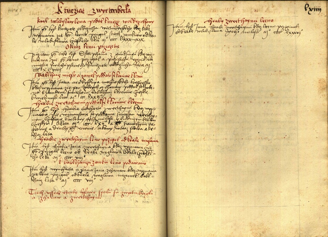 Náhledový obrázek Registrum desíti truhlic s privilegii zemskými - 61