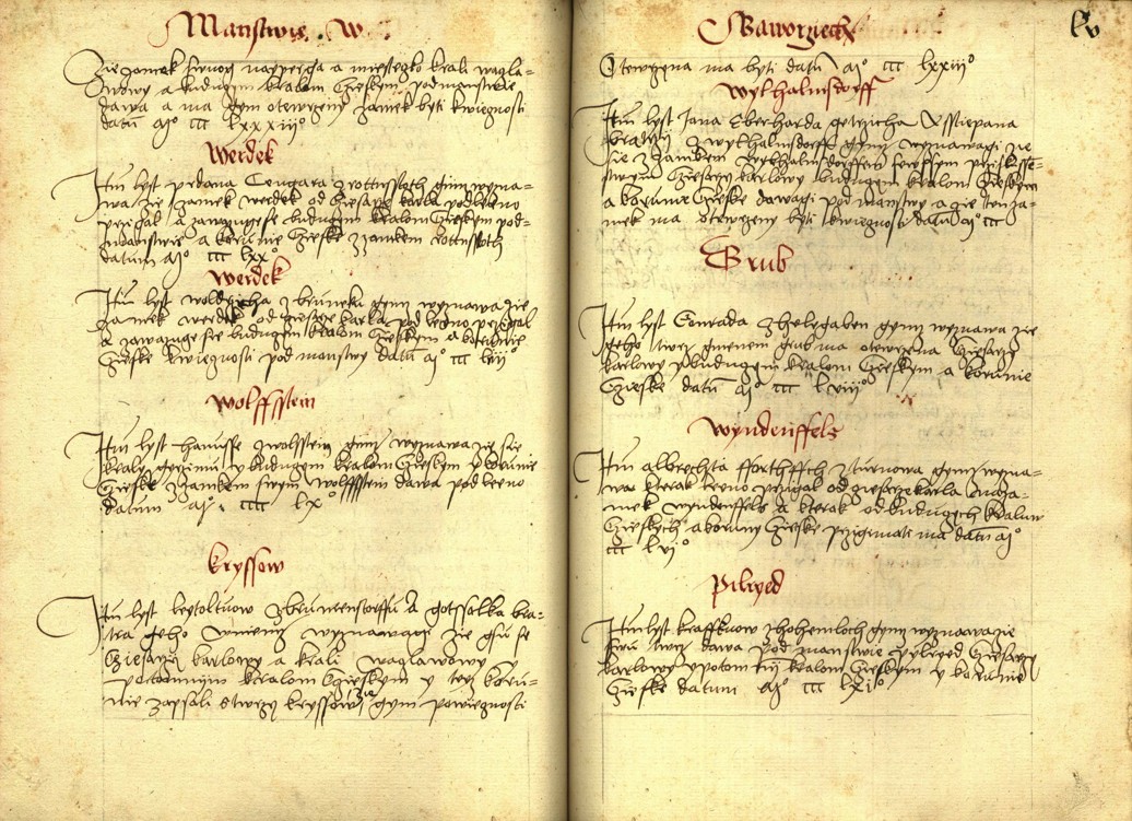 Náhledový obrázek Registrum desíti truhlic s privilegii zemskými - 52