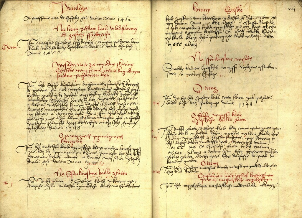 Náhledový obrázek Registrum desíti truhlic s privilegii zemskými - 75