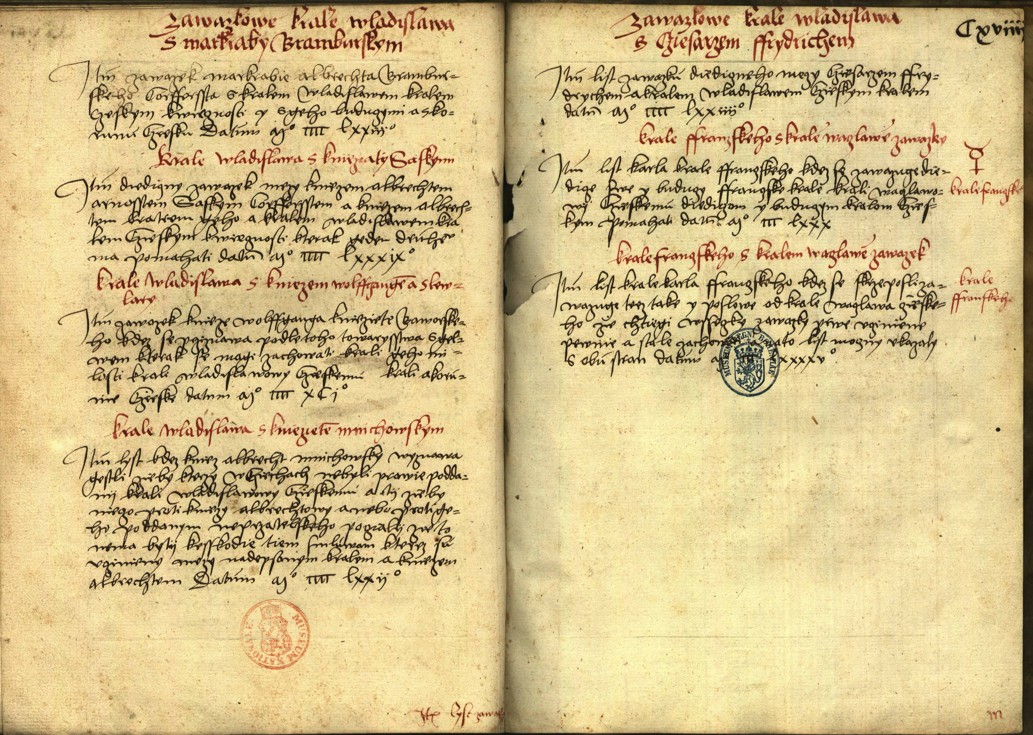 Náhledový obrázek Registrum desíti truhlic s privilegii zemskými - 68