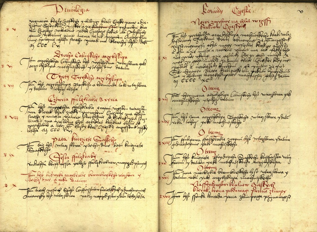Náhledový obrázek Registrum desíti truhlic s privilegii zemskými - 76
