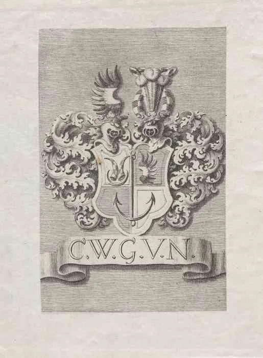 Náhledový obrázek předmětu Exlibris Kryštofa Václava z Nostic