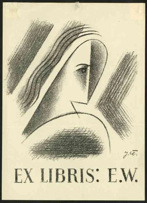 Náhledový obrázek předmětu Exlibris pro E. W.