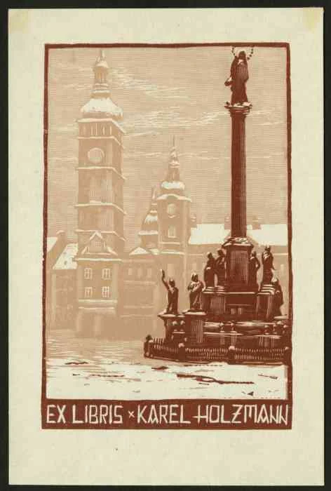 Náhledový obrázek předmětu Exlibris pro Karla Holzmanna