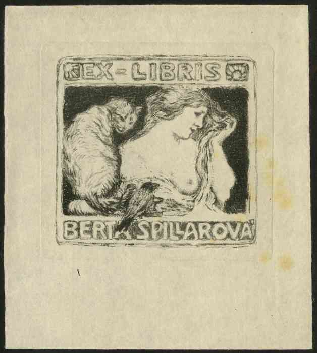 Náhledový obrázek Exlibris pro Bertu Špillarovou - 1