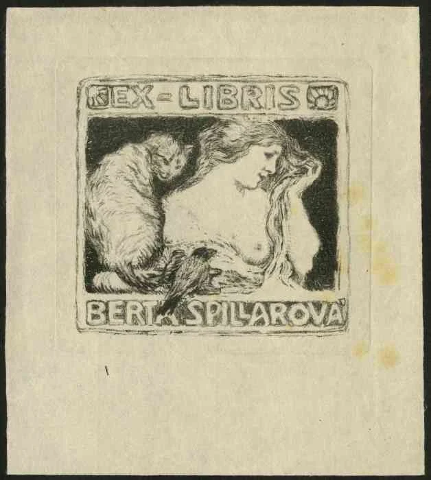 Náhledový obrázek předmětu Exlibris pro Bertu Špillarovou