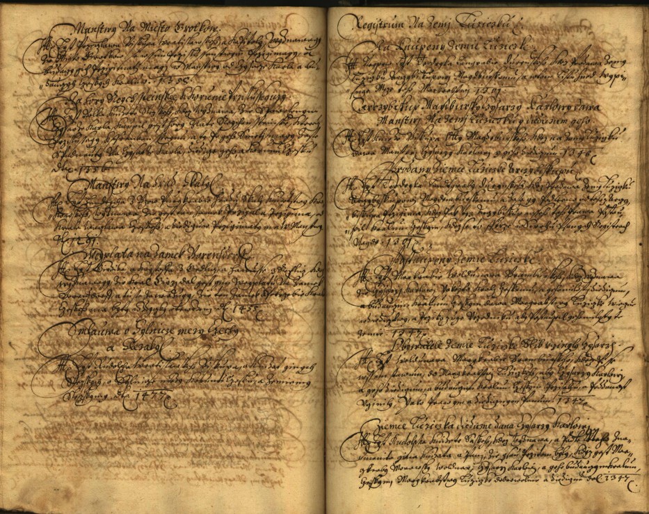 Náhledový obrázek Registrum desíti truhlic karlštejských s privilegii zemskými. - 158