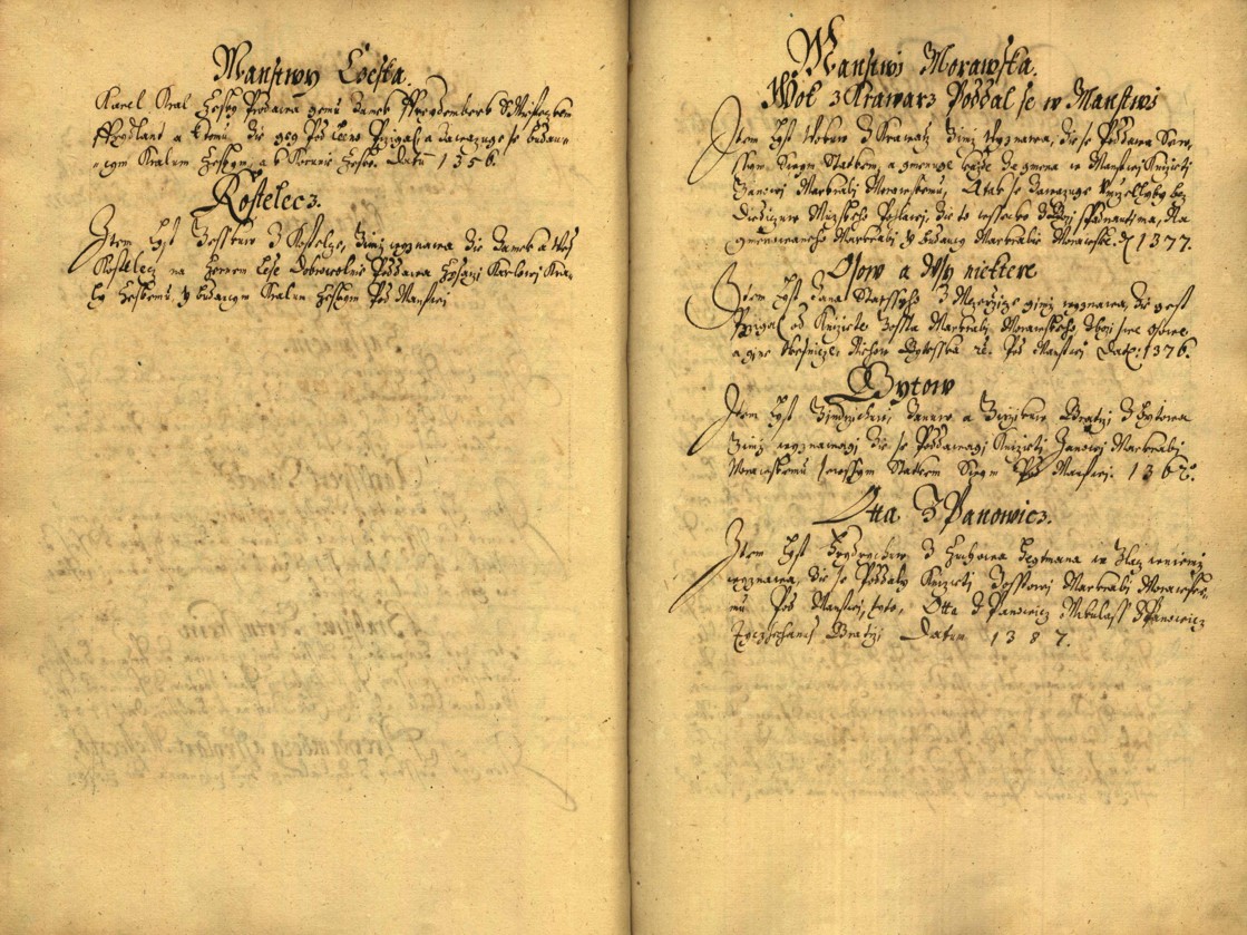 Náhledový obrázek Registrum desíti truhlic karlštejských s privilegii zemskými. - 113