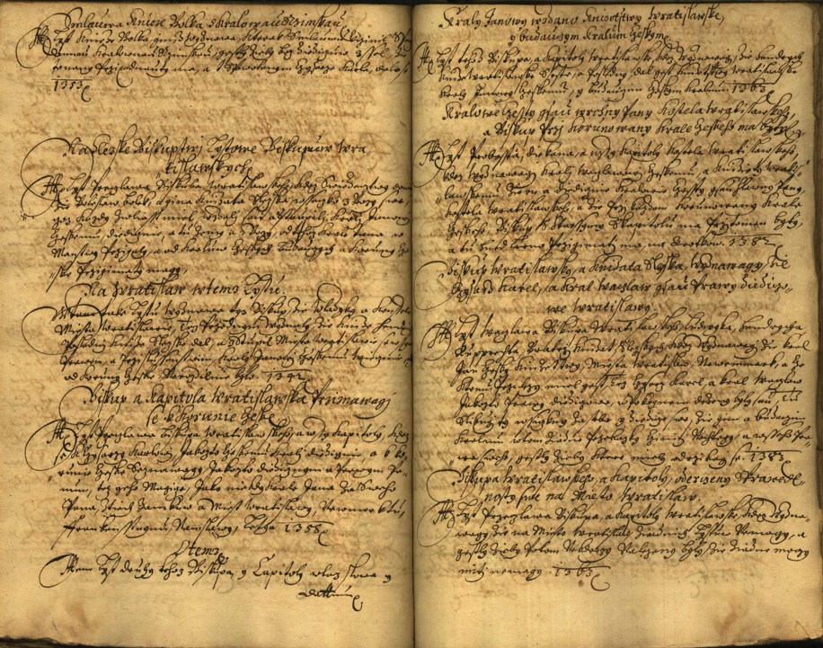 Náhledový obrázek Registrum desíti truhlic karlštejských s privilegii zemskými. - 150