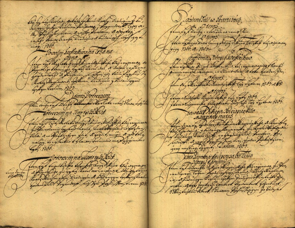 Náhledový obrázek Registrum desíti truhlic karlštejských s privilegii zemskými. - 132