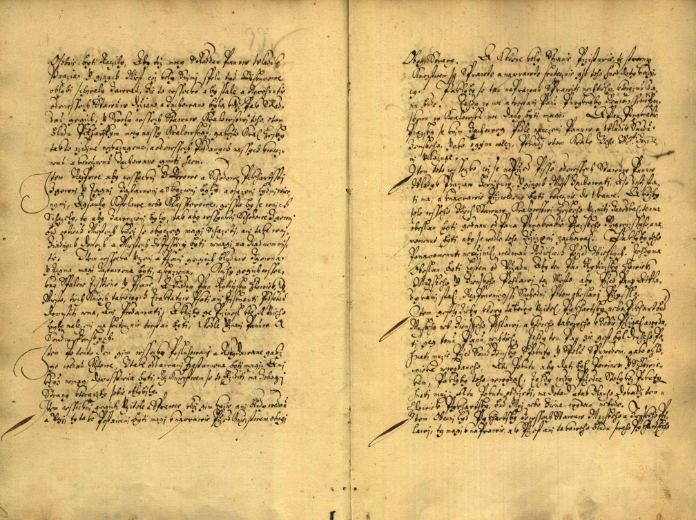 Náhledový obrázek Registrum desíti truhlic karlštejských s privilegii zemskými. - 97