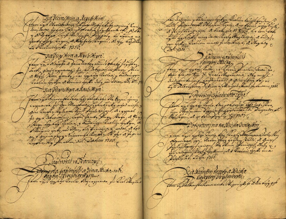 Náhledový obrázek Registrum desíti truhlic karlštejských s privilegii zemskými. - 131