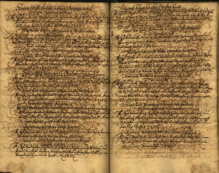 Náhledový obrázek Registrum desíti truhlic karlštejských s privilegii zemskými. - 154