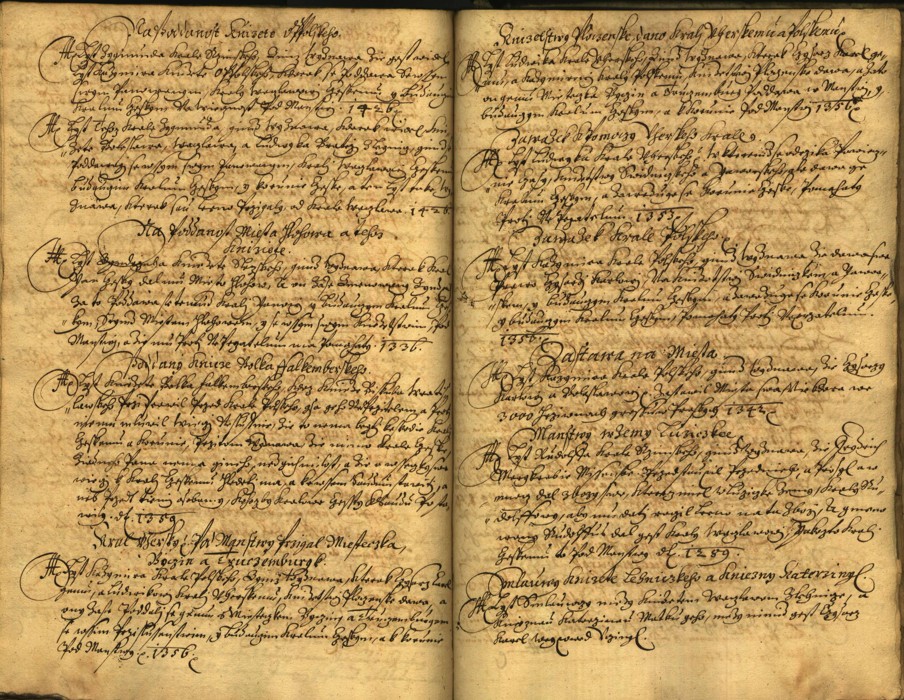 Náhledový obrázek Registrum desíti truhlic karlštejských s privilegii zemskými. - 149