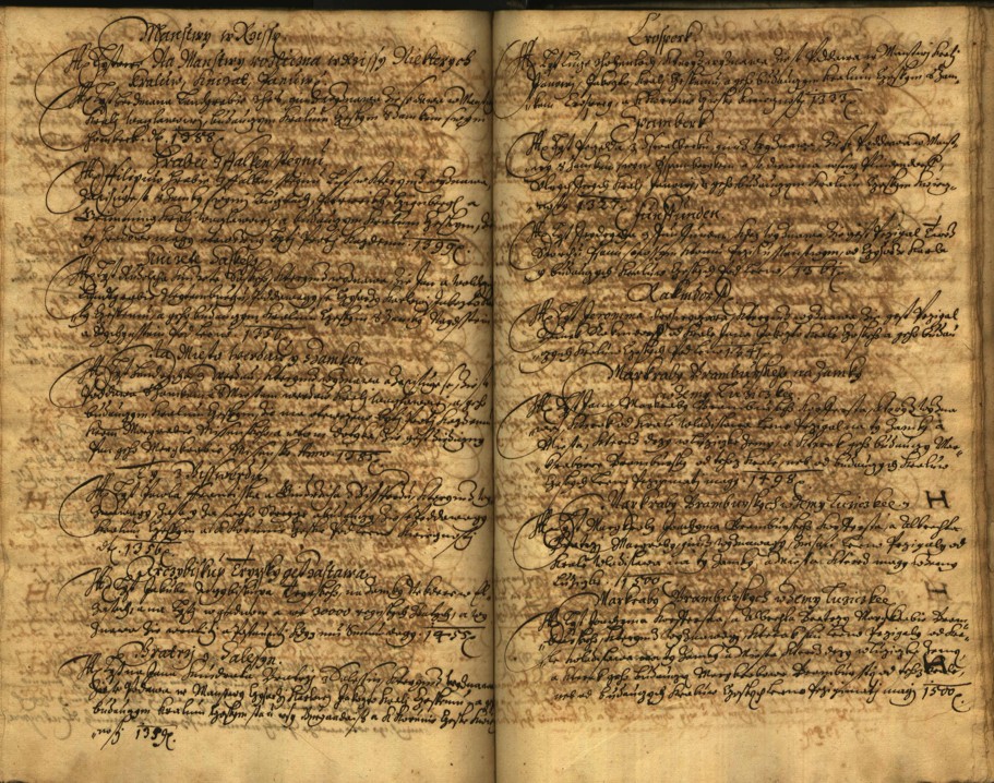 Náhledový obrázek Registrum desíti truhlic karlštejských s privilegii zemskými. - 165
