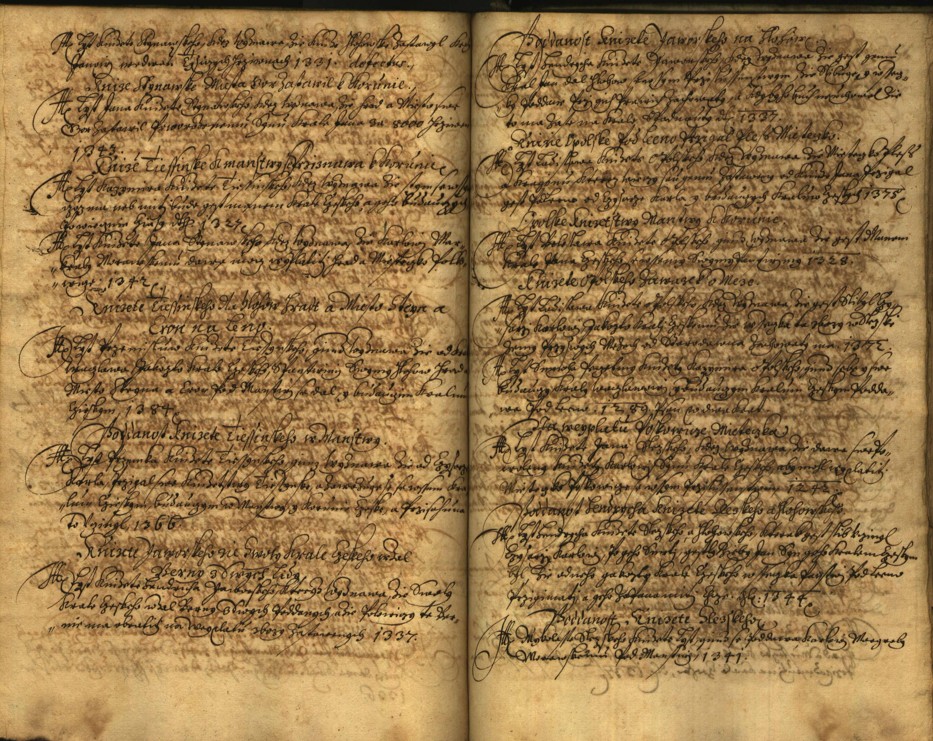 Náhledový obrázek Registrum desíti truhlic karlštejských s privilegii zemskými. - 153