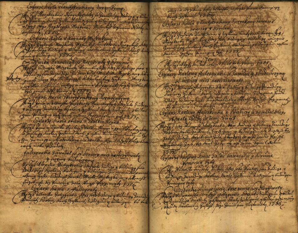 Náhledový obrázek Registrum desíti truhlic karlštejských s privilegii zemskými. - 1