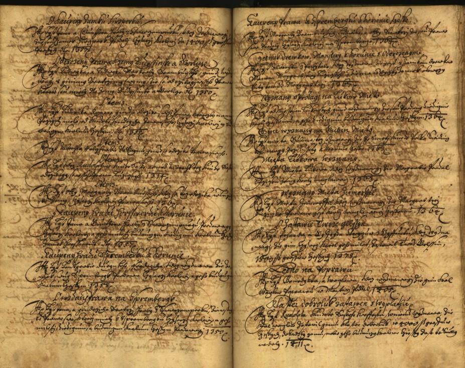 Náhledový obrázek Registrum desíti truhlic karlštejských s privilegii zemskými. - 160