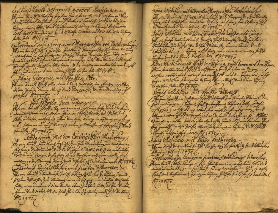Náhledový obrázek Registrum desíti truhlic karlštejských s privilegii zemskými. - 71