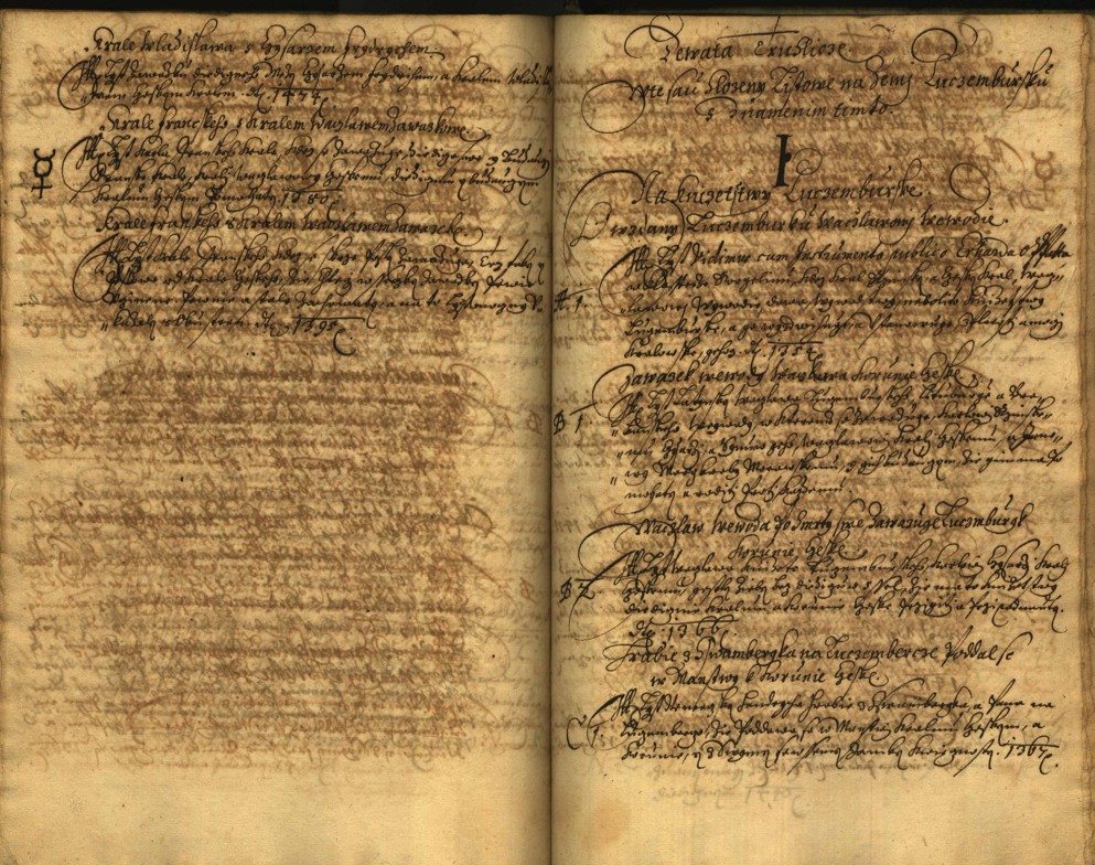 Náhledový obrázek Registrum desíti truhlic karlštejských s privilegii zemskými. - 6