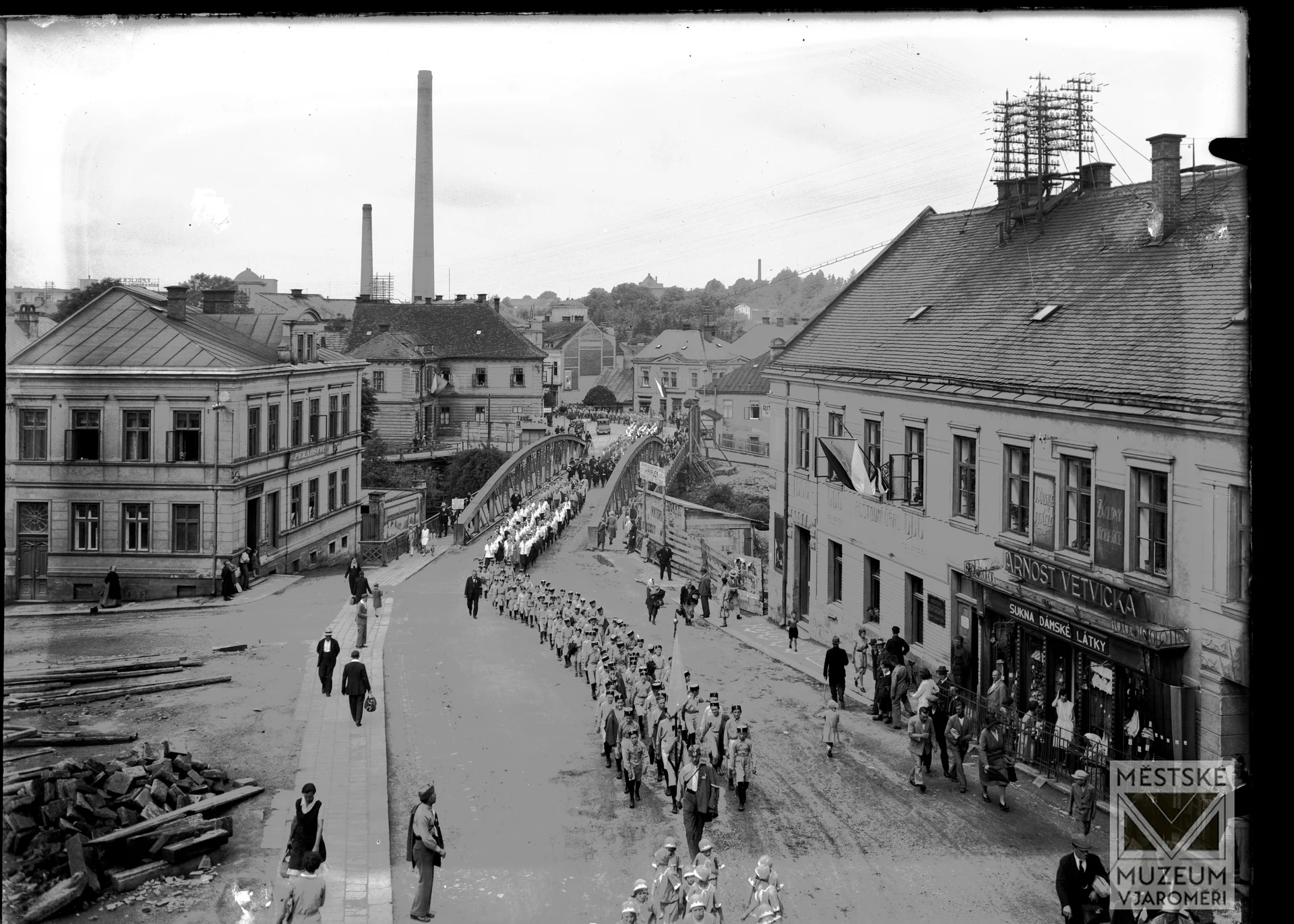 Náhledový obrázek předmětu Jaroměř - 1931 Sjezd Orelstva v Jaroměři