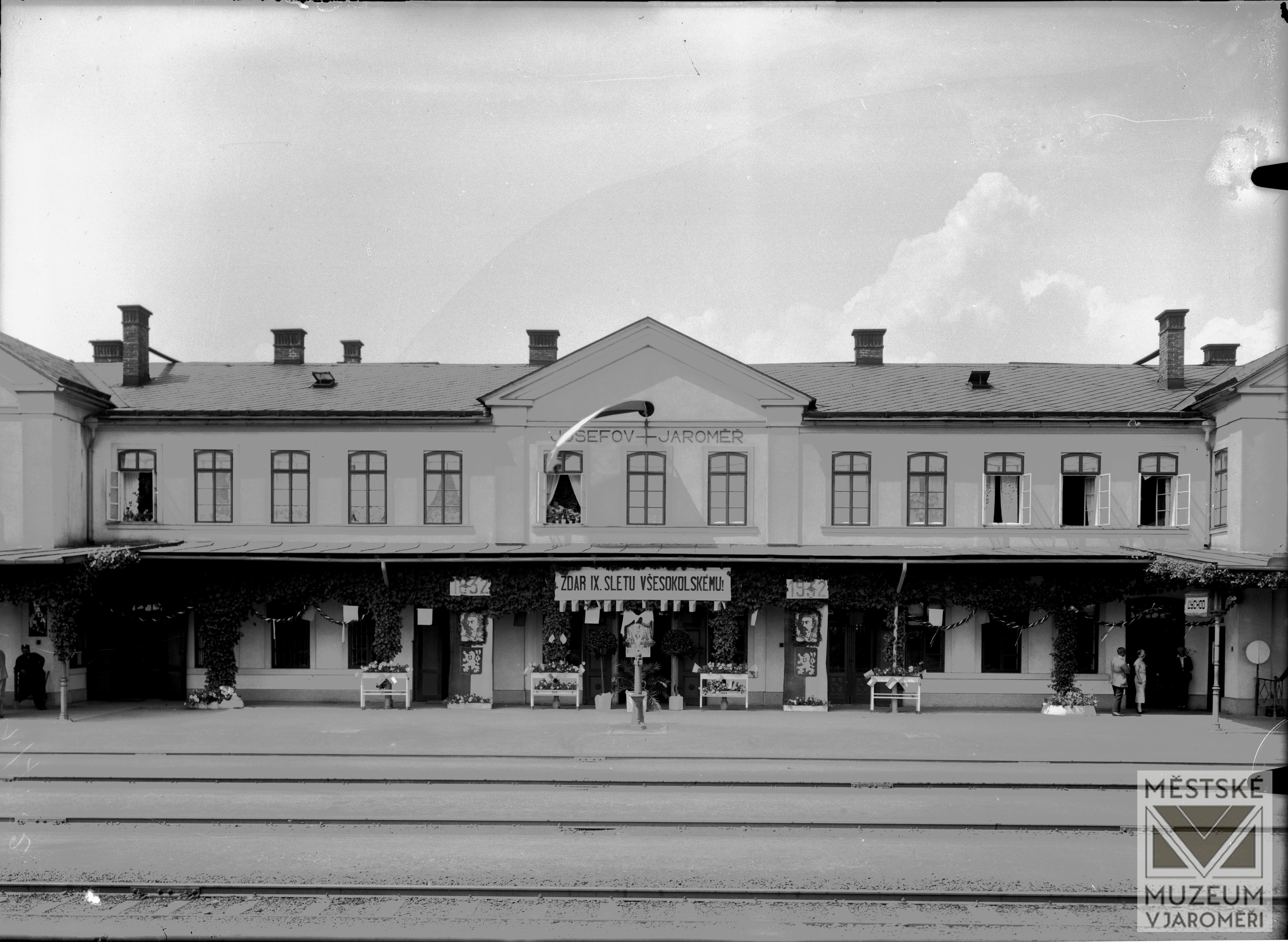 Náhledový obrázek Jaroměř - 9. všesokolský slet 1932 - 1