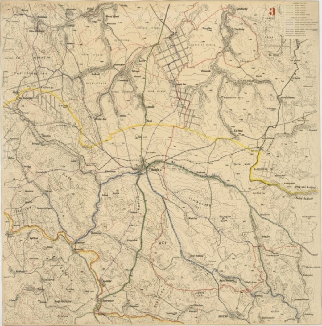 Náhledový obrázek Polička veřejná doprava - mapa - 1