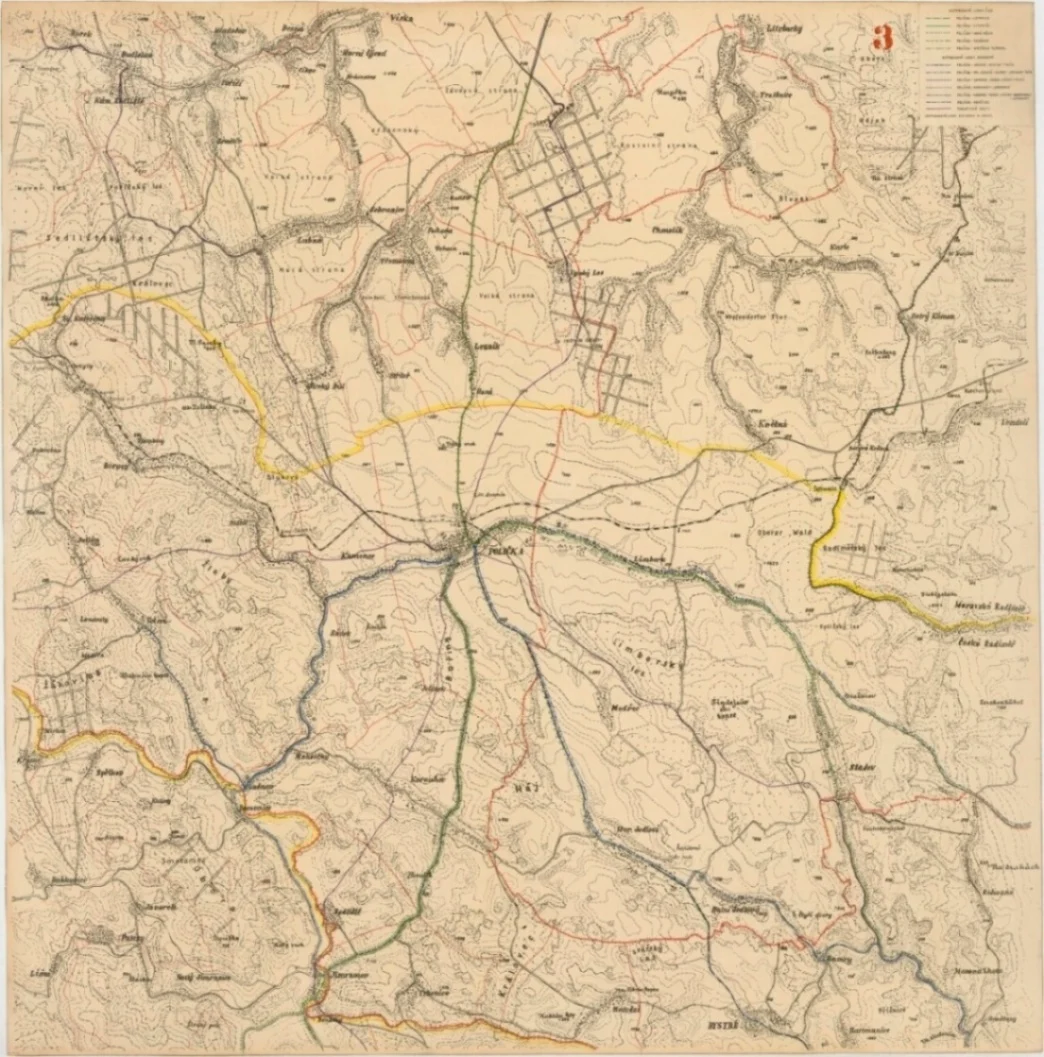 Náhledový obrázek předmětu Polička veřejná doprava - mapa