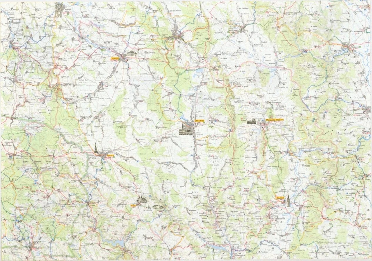 Obrázek Svitavsko zajímavosti - Mapa